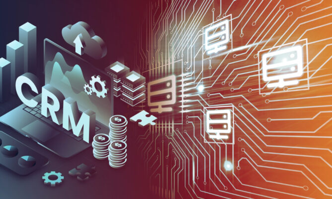 crm web system developement