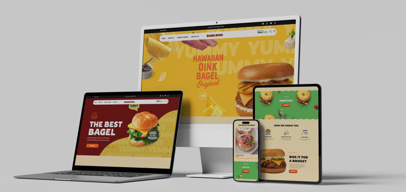 bagel boss responsive web site
